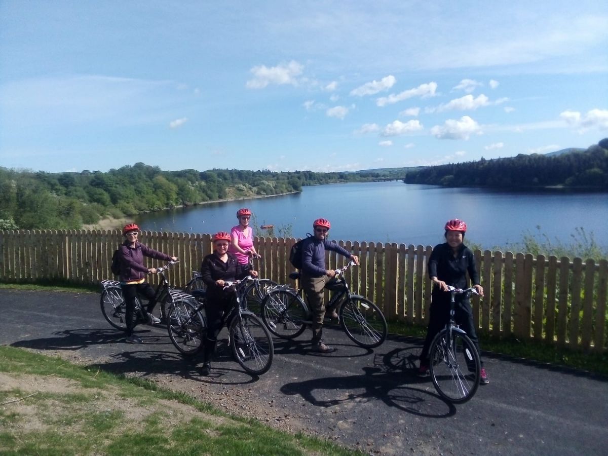 Cycling in Blessington Greenway The Avon